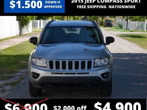 Used 2015 Jeep Compass Sport w/ Power Value Group AWD/4WD image 2