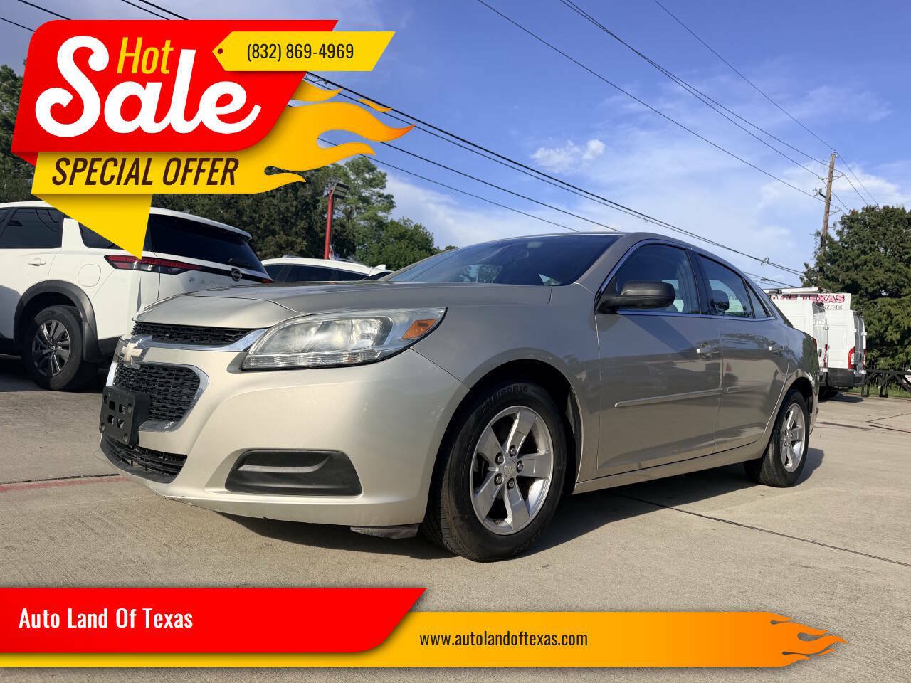 Used 2015 Chevrolet Malibu LS w/ Protection Package FWD image 1