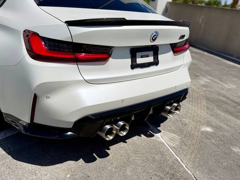 Used 2022 BMW M3 Competition w/ M Carbon Exterior Package RWD image 7