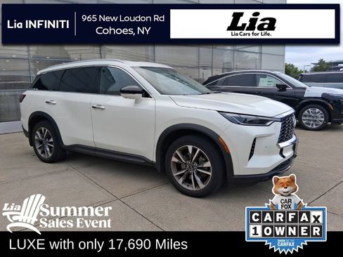 Certified 2023 INFINITI QX60 Luxe w/ Vision Package AWD/4WD image 1