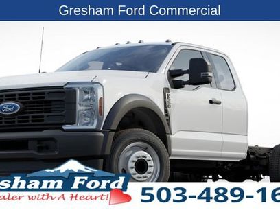 New 2024 Ford F550 4x4 SuperCab Super Duty w/ XL Chrome Package