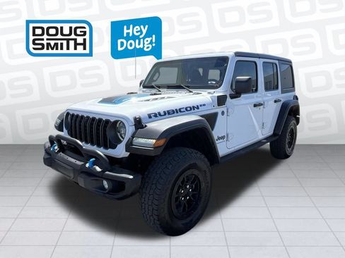 Used 2023 Jeep Wrangler Unlimited Rubicon 4xe AWD/4WD image 1