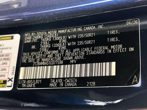 Certified 2026 Lexus RX 350 Premium Plus w/ Convenience Package FWD image 29