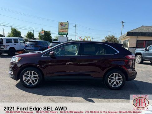 Used 2021 Ford Edge SEL w/ Convenience Package AWD/4WD image 4