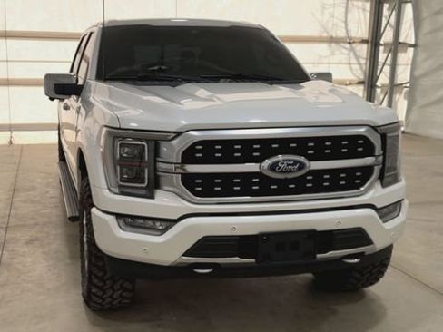 Used 2021 Ford F150 Platinum w/ Equipment Group 701A High image 3