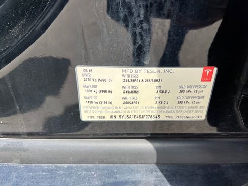 Used 2018 Tesla Model S P100D AWD/4WD image 32
