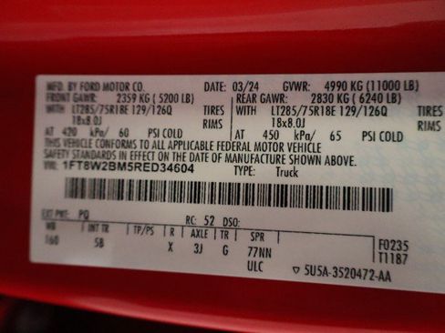 Used 2024 Ford F250 Lariat w/ Lariat Ultimate Package AWD/4WD image 97
