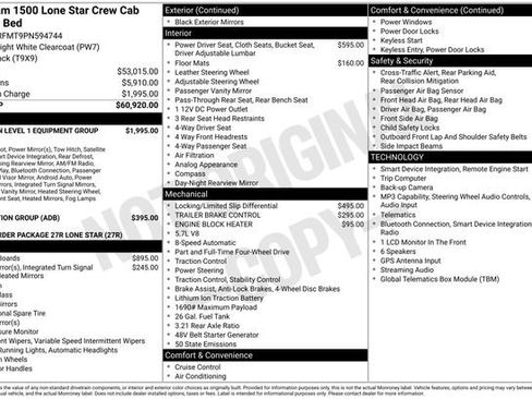 Used 2023 RAM 1500 Lone Star image 5