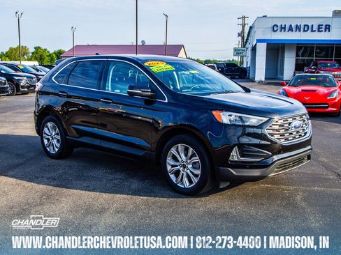 Used 2023 Ford Edge Titanium w/ Cargo Accessory Package AWD/4WD image 1
