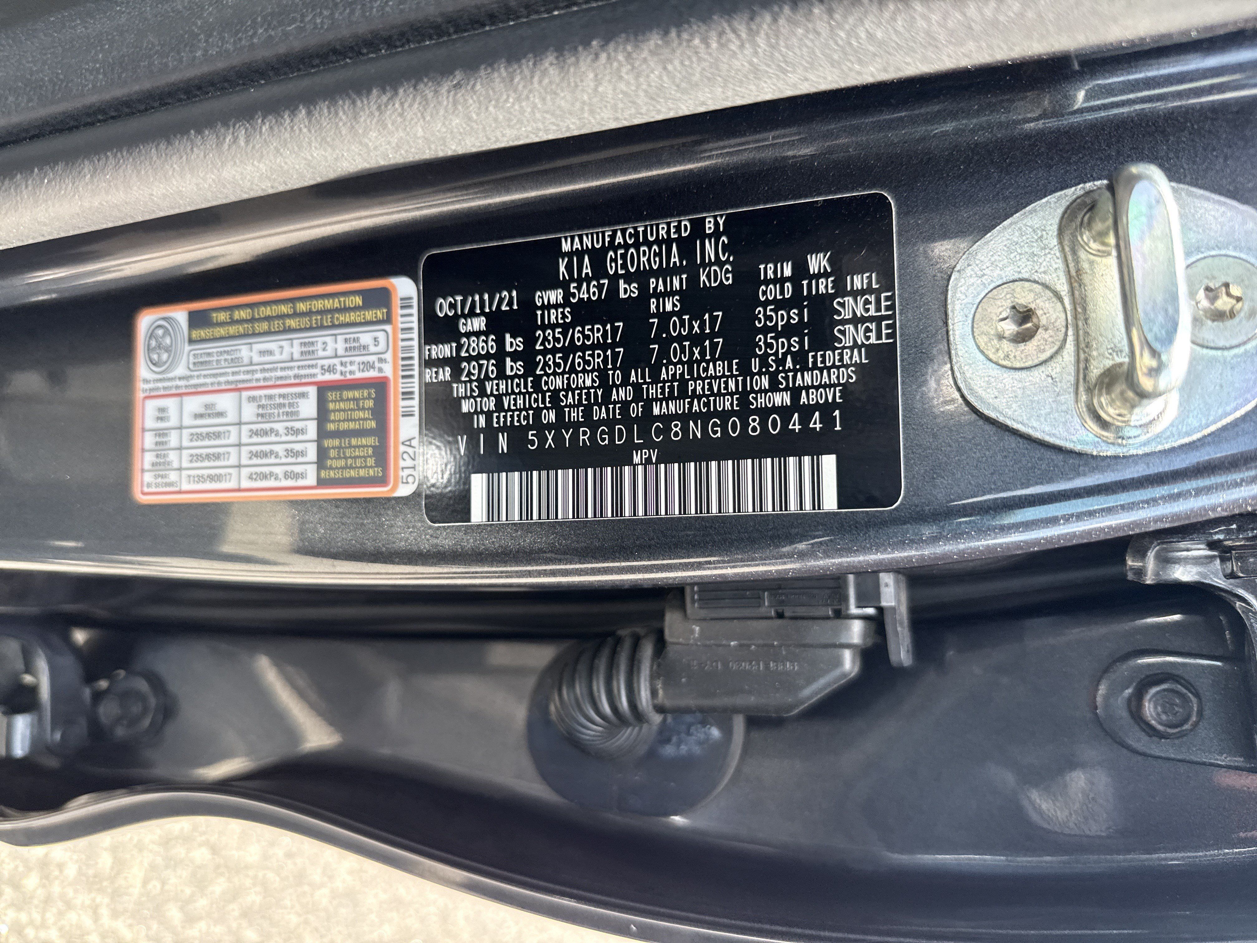 Used 2022 Kia Sorento LX AWD/4WD image 36