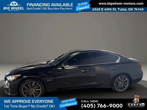 Used 2018 INFINITI Q50 Red Sport 400 w/ Cargo Package (L95) AWD/4WD image 4