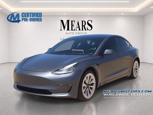 Used 2021 Tesla Model 3 Long Range AWD/4WD image 1