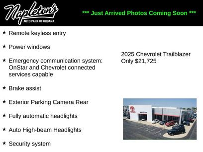 Used 2025 Chevrolet TrailBlazer LT