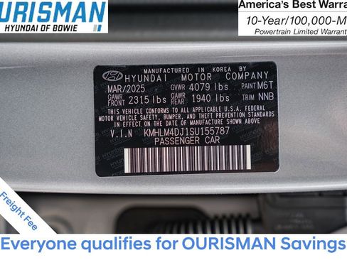 New 2025 Hyundai Elantra SEL image 36