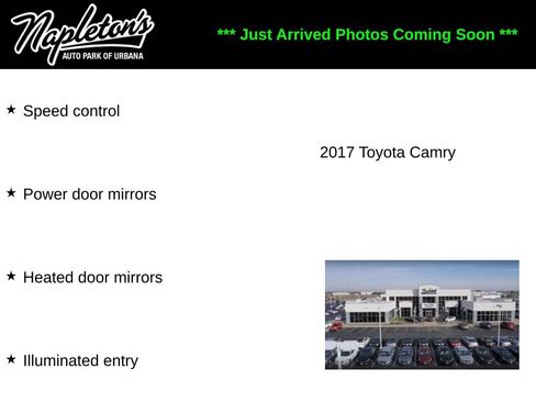 Used 2017 Toyota Camry LE FWD image 2