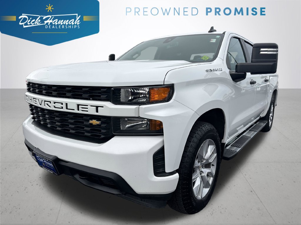 Used 2021 Chevrolet Silverado 1500 Custom w/ Custom Max Trailering Package AWD/4WD image 1