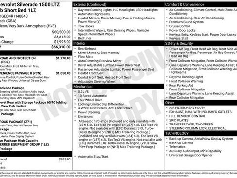 Used 2024 Chevrolet Silverado 1500 LTZ AWD/4WD image 43