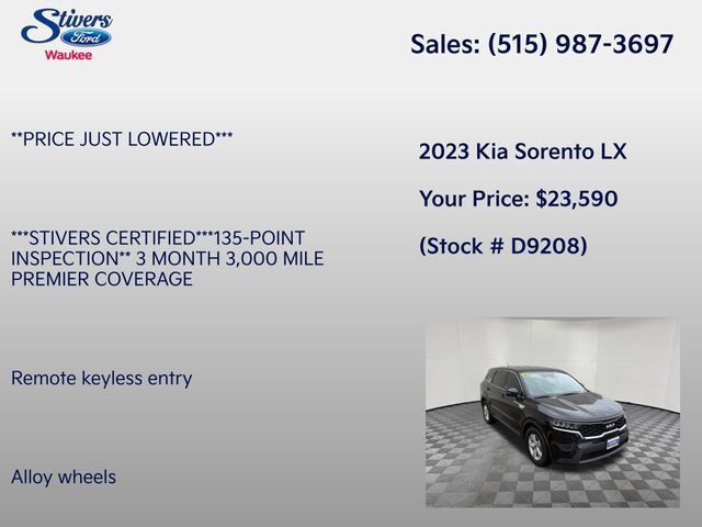 Used 2023 Kia Sorento LX FWD image 8