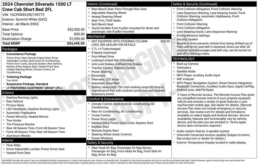 Used 2024 Chevrolet Silverado 1500 LT AWD/4WD image 23