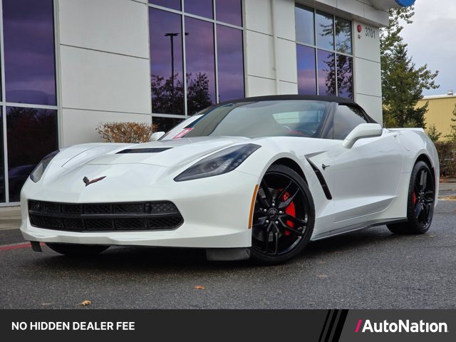 Used 2016 Chevrolet Corvette Stingray Convertible w/ 3LT Preferred Equipment Group RWD image 1