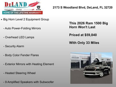 New 2026 RAM 1500 Big Horn image 24