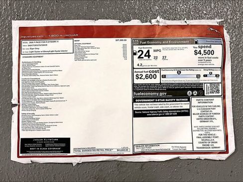 New 2026 Jaguar F-PACE R-Dynamic S image 12