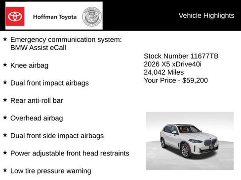 Used 2026 BMW X5 xDrive40i AWD/4WD image 30