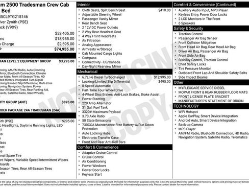 New 2026 RAM 2500 Tradesman AWD/4WD image 6