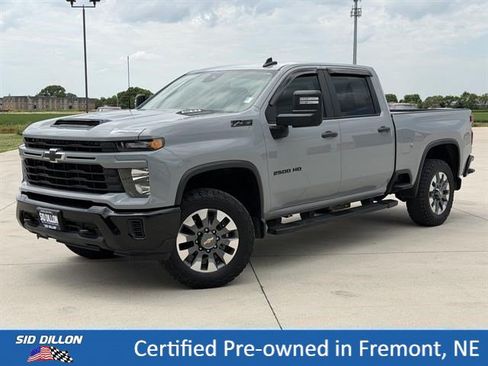 Certified 2024 Chevrolet Silverado 2500 Custom w/ Custom Value Package AWD/4WD image 1