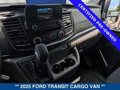 Certified 2025 Ford Transit 250 Low Roof w/ Exterior Upgrade Package RWD image 27
