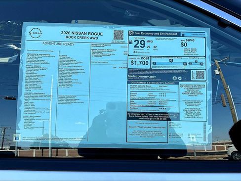 New 2026 Nissan Rogue SV image 19
