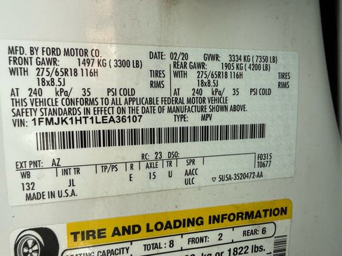 Used 2020 Ford Expedition Max XLT image 46