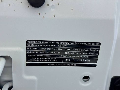 Used 2024 Nissan Versa SV w/ Trunk Package image 17