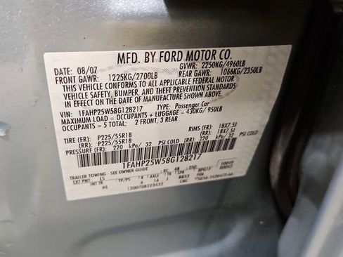 Used 2008 Ford Taurus Limited FWD image 31