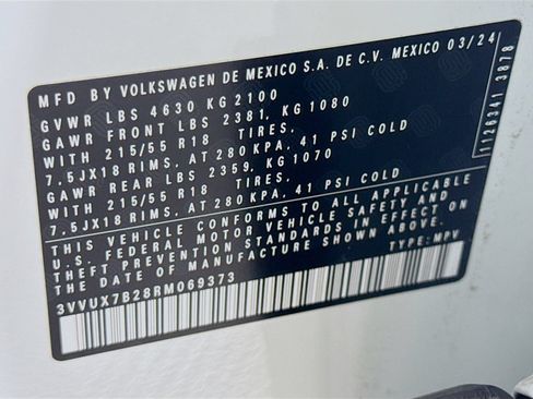 Certified 2024 Volkswagen Taos SE AWD/4WD image 31