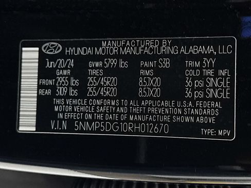 Used 2024 Hyundai Santa Fe Calligraphy AWD/4WD image 41