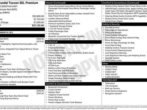 Used 2026 Hyundai Tucson SEL FWD image 22