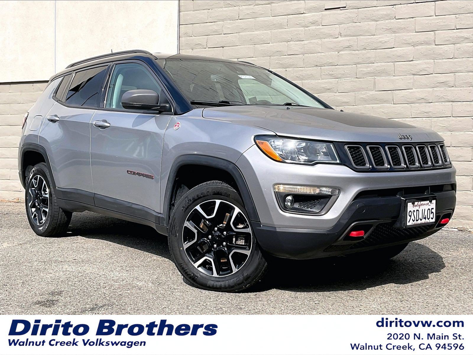 Used 2021 Jeep Compass Trailhawk AWD/4WD image 1