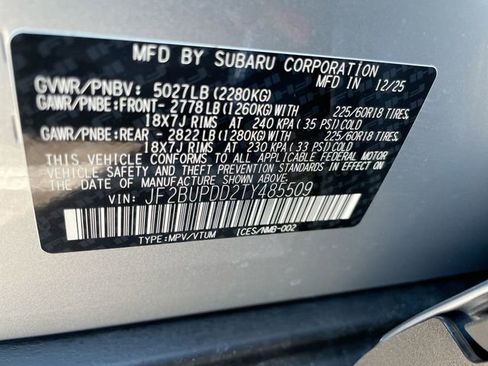 New 2026 Subaru Outback Limited AWD/4WD image 28