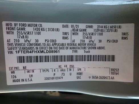 Used 2021 Ford Ranger XLT w/ Equipment Group 301A Mid image 26