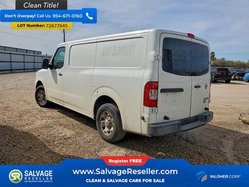 Used 2015 Nissan NV 2500 SV w/ Side & Curtain Airbag Package image 3