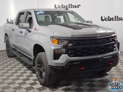 Used 2024 Chevrolet Silverado 1500 Custom Trail Boss AWD/4WD image 1