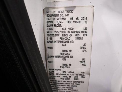 Used 2016 Ford F550 4x4 Regular Cab Super Duty image 39