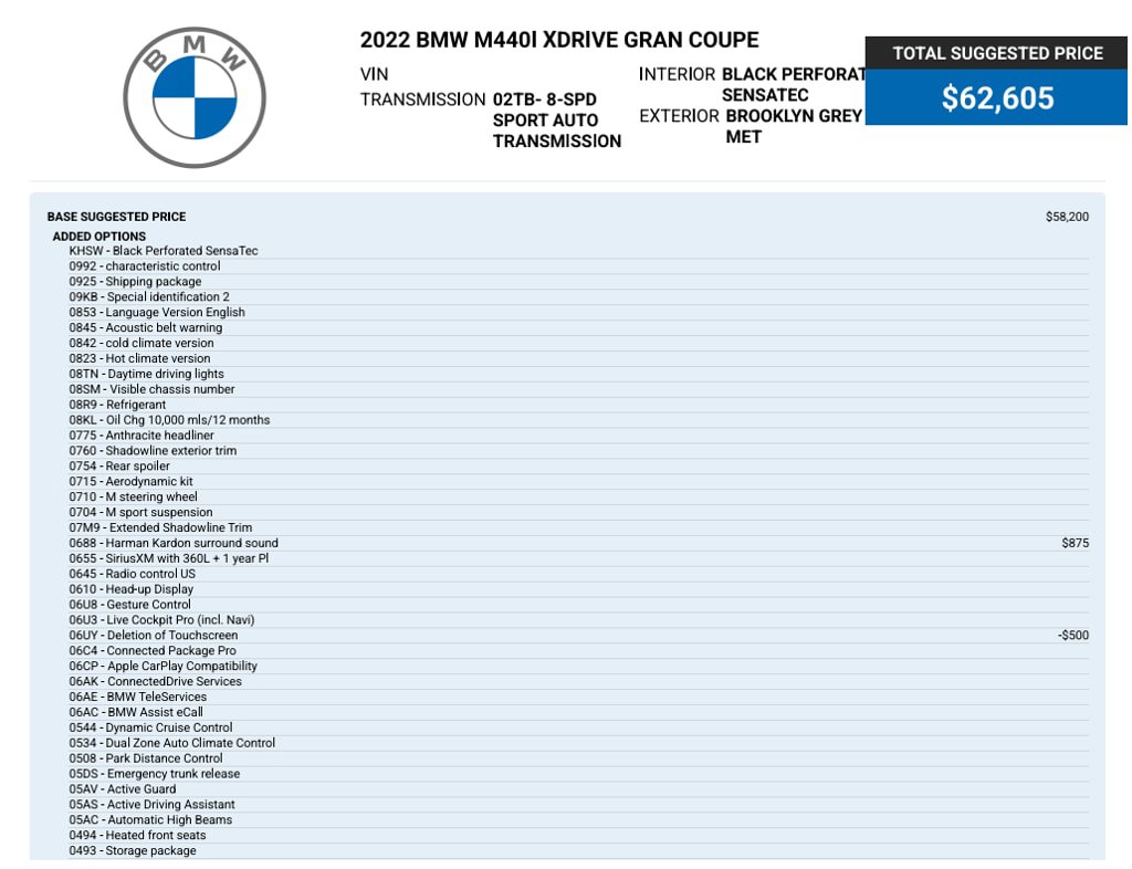 Used 2022 BMW M440i xDrive Gran Coupe w/ Premium Package AWD/4WD image 77