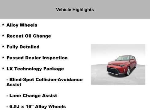 Certified 2024 Kia Soul LX w/ Option Group 015 image 10