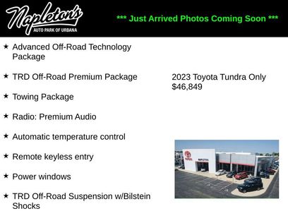 Used 2023 Toyota Tundra SR5 w/ TRD Off-Road Premium Package