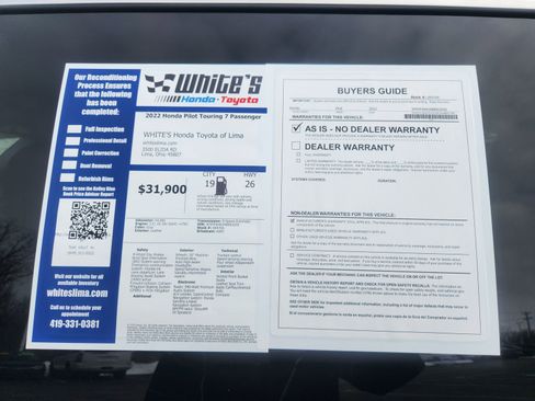 Used 2022 Honda Pilot Touring image 14