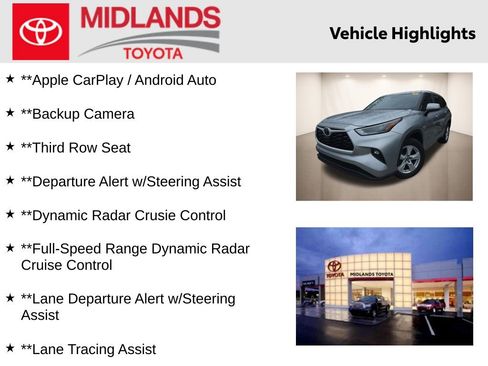Used 2024 Toyota Highlander LE image 2