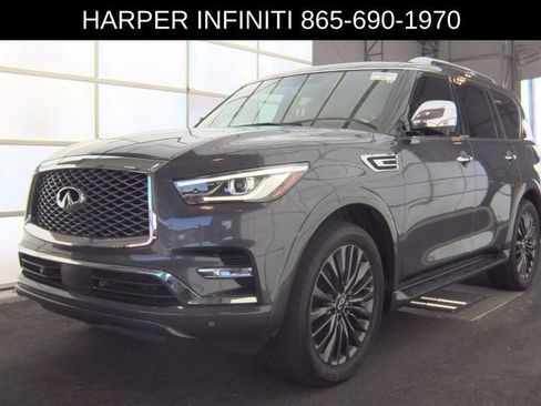 Used 2023 INFINITI QX80 Sensory w/ All-Season Package AWD/4WD image 1
