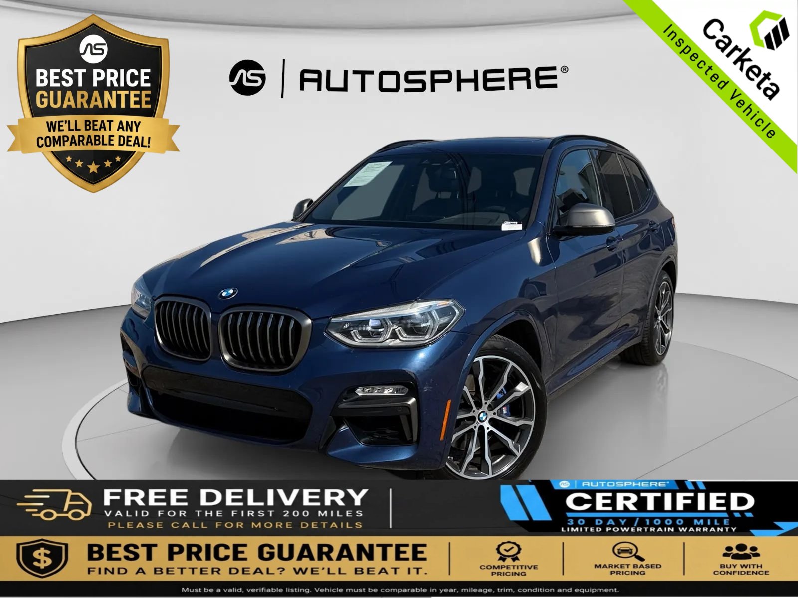 Used 2019 BMW X3 M40i w/ Premium Package AWD/4WD image 1